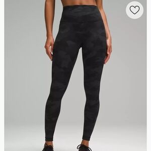 lululemon athletica Black Camouflage Leggings